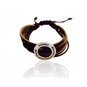 KARMA silver Bracelet for Men