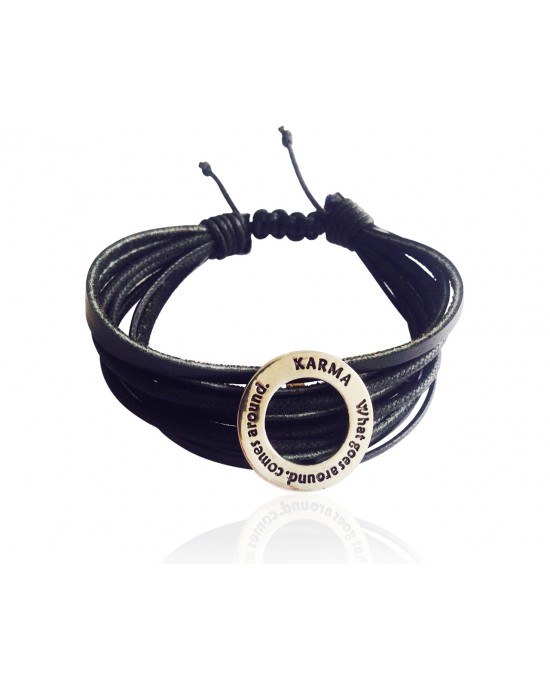 KARMA silver Bracelet for Men