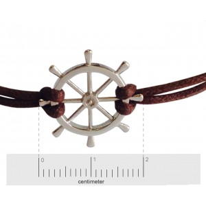 Ship Wheel Charm