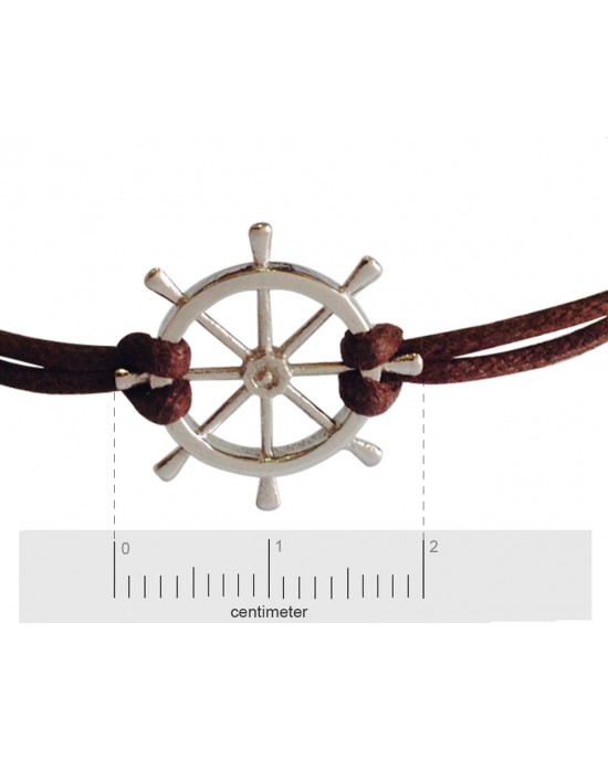 Ship Wheel Charm