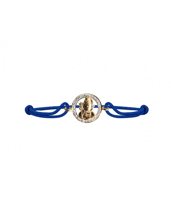 Lord Shiva Gold Bracelet