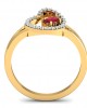 Verica ruby Ring in Gold with diamonds