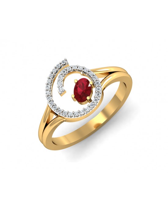 Exquisite 2.08-Carat Cushion Cut Burma Ruby in 18K Yellow Gold Ring |  Luxurious Untreated Gemstone Jewelry