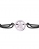 Sai Baba Bracelet in Silver with Diamond