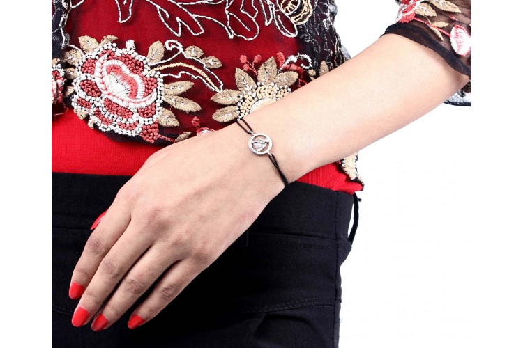 Buy Sai Baba Bracelet in Silver SB1 with Diamond Online in India at Best  Price - Jewelslane