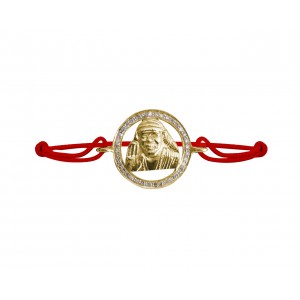 Om Sai Gold & Diamond Bracelet