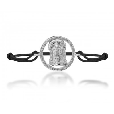 Tirupati Balaji Border Diamond Bracelet