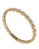 Two tone diamond bangle 