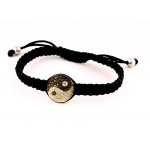 Yin Yang Bracelet  White & Black Diamond