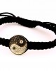 Yin Yang Bracelet  White & Black Diamond