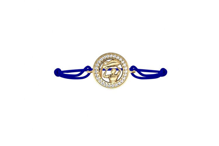 Aquarius bracelet in Gold
