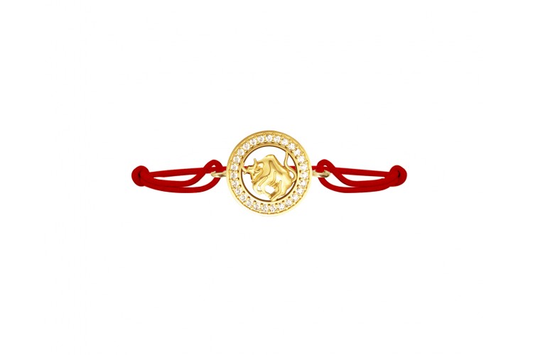 Taurus bracelet in Gold