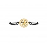 Virgo Bracelet In 14k Gold with 27 Sparkling Diamonds