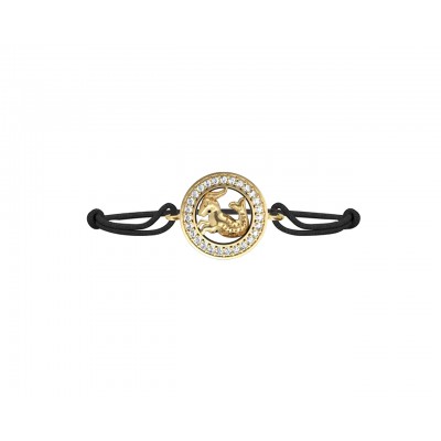 Capricorn bracelet in Gold