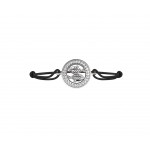 Pisces bracelet in 92.5 silver and studded with 27 diamonds