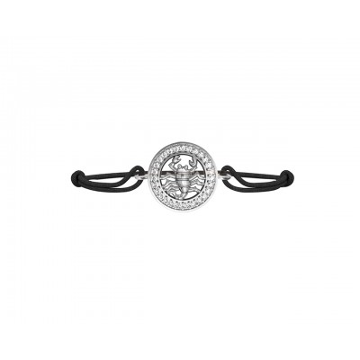 Scorpio Bracelet in 92.5 Silver with 27 Diamonds