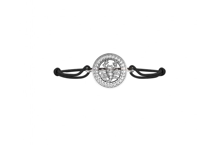 Scorpio Bracelet in 92.5 Silver with 27 Diamonds