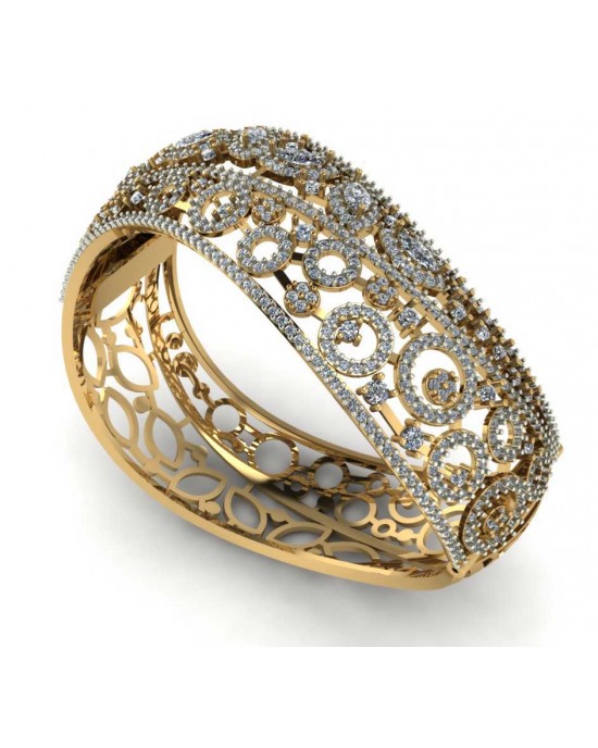 Designer Diamond Bangle