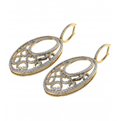 Alluring diamond Danglers