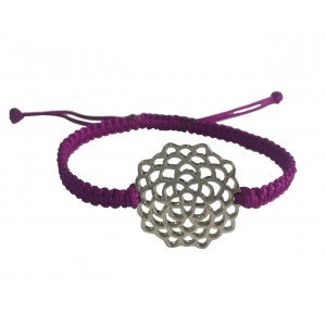 Crown Chakra Bracelet in Silver 