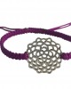 Crown Chakra Bracelet in Silver 