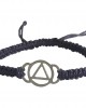 Third Eye Chakra Bracelet in Silver 