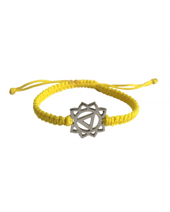 Solar Chakra Bracelet in Silver 