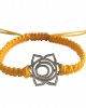 Sacral Chakra Bracelet in Silver 