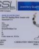 Om Bracelet in Silver with Single Diamond & 7 Chakra Color Stones