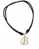 Gold Alphabet B charm