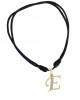 Gold Alphabet E charm