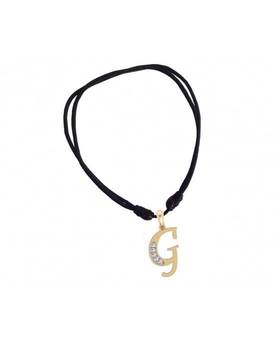 Gold Alphabet G charm