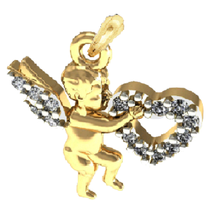 Angel of Love charm