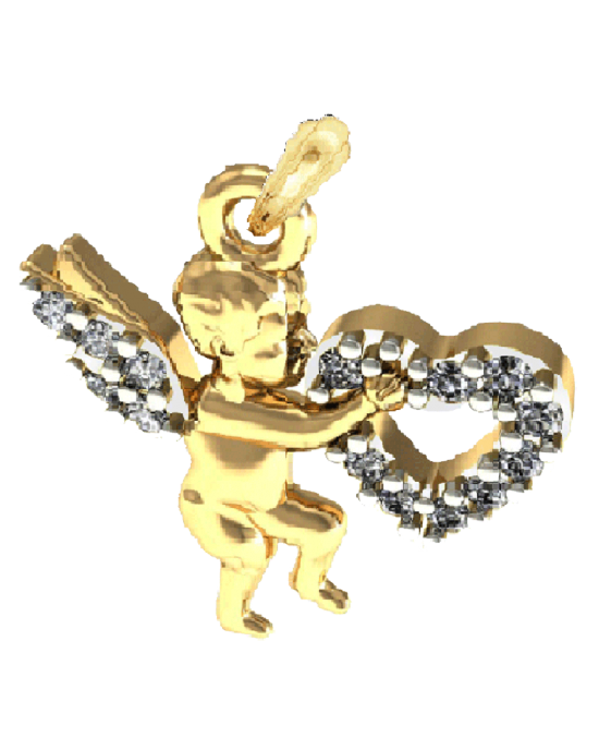 Angel of Love charm