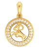 Aries Charm in Gold
