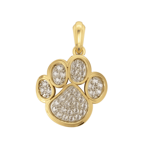 Dog Paw pet charm