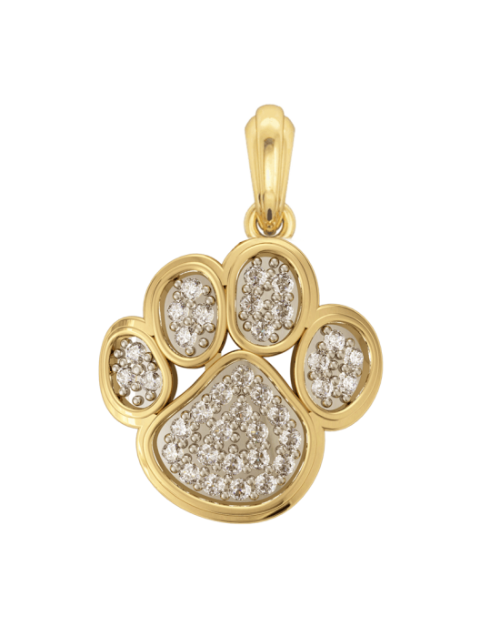 Dog Paw pet charm