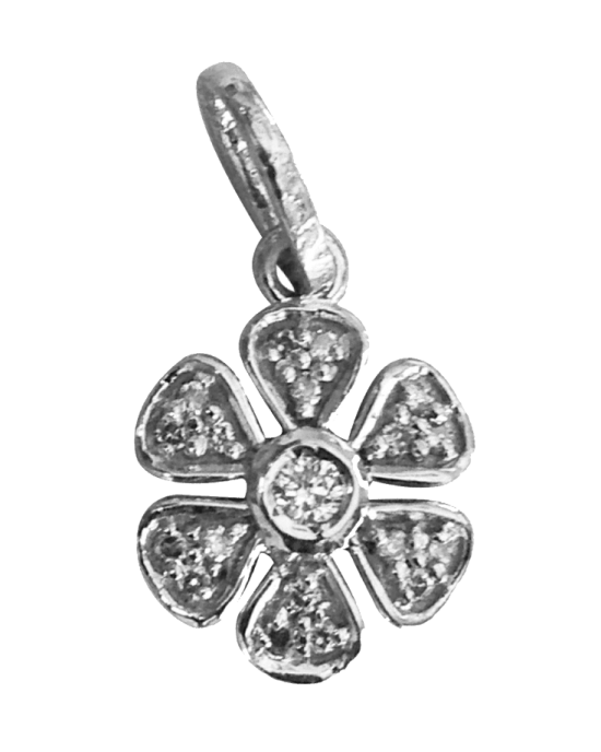 Expressive Flower Charm