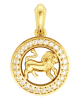 Leo Charm in Gold
