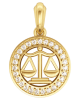 Libra Charm in Gold