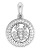 Scorpio Charm in Silver