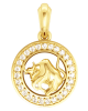 Taurus Charm in Gold