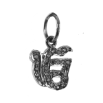 Ik Onkaar charm pendant silver