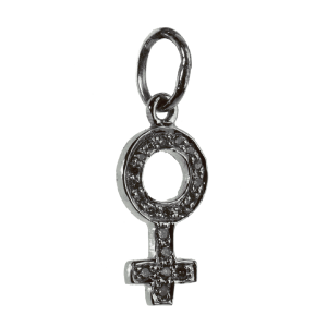 Woman Sign Charm silver