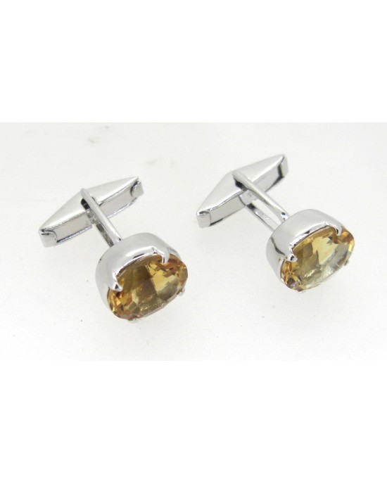 Citrine Cufflinks