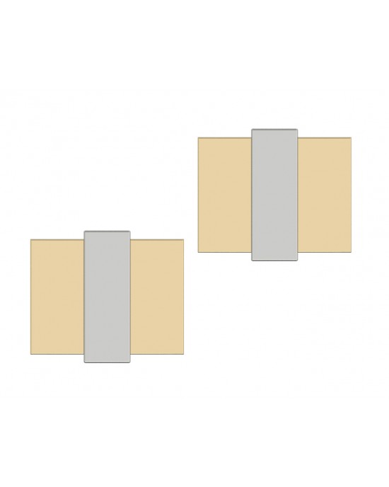 Phillipe Two Tone Gold cufflinks