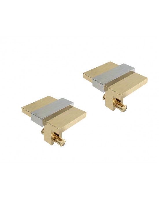 Phillipe Two Tone Gold cufflinks