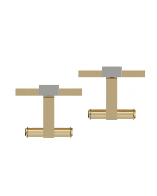 Phillipe Two Tone Gold cufflinks