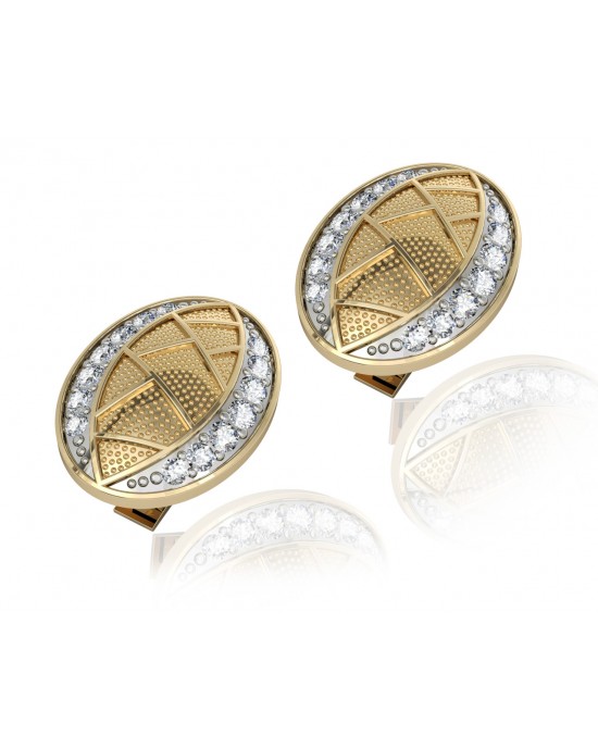 Eric Designer Diamond Cufflink