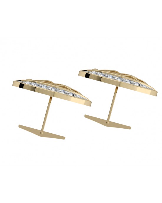 Eric Designer Diamond Cufflink